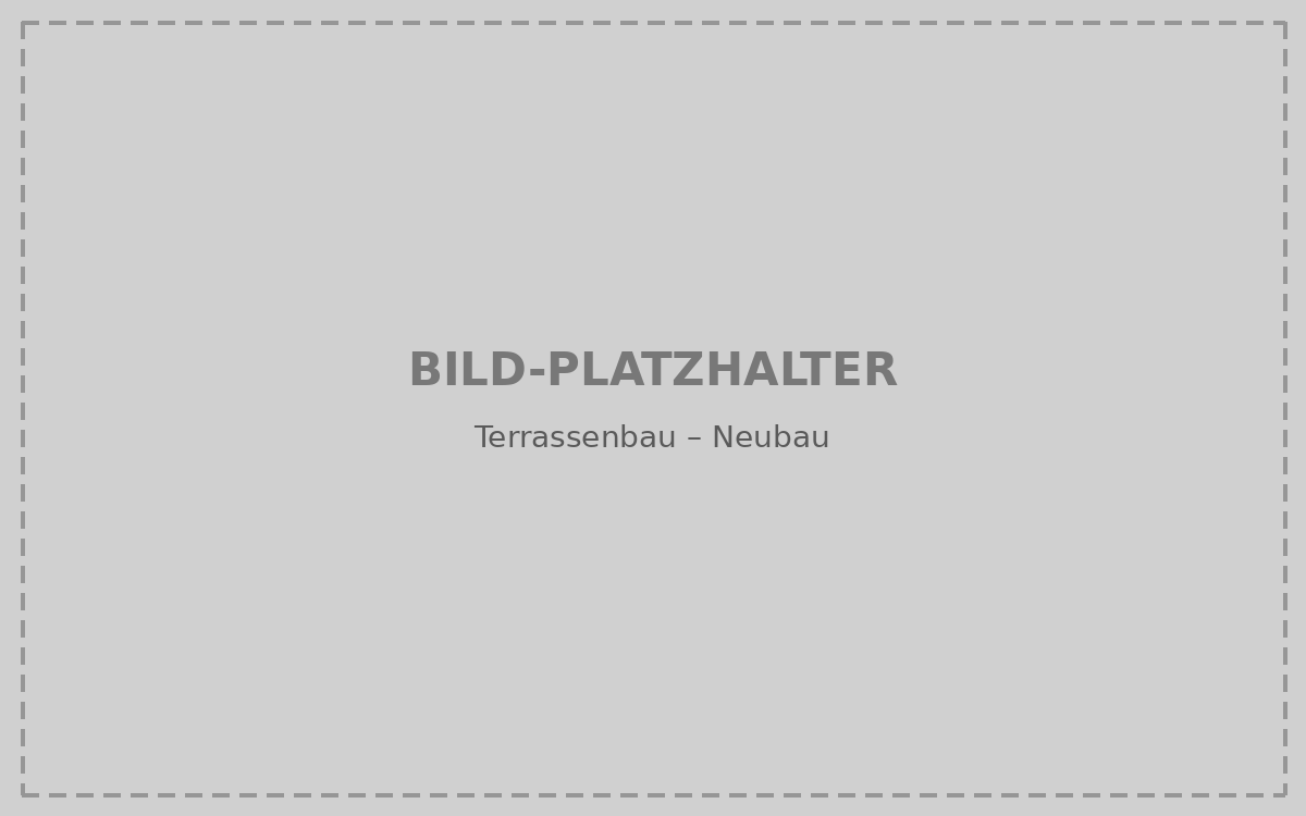 Terrassenbau Neubau in Köln