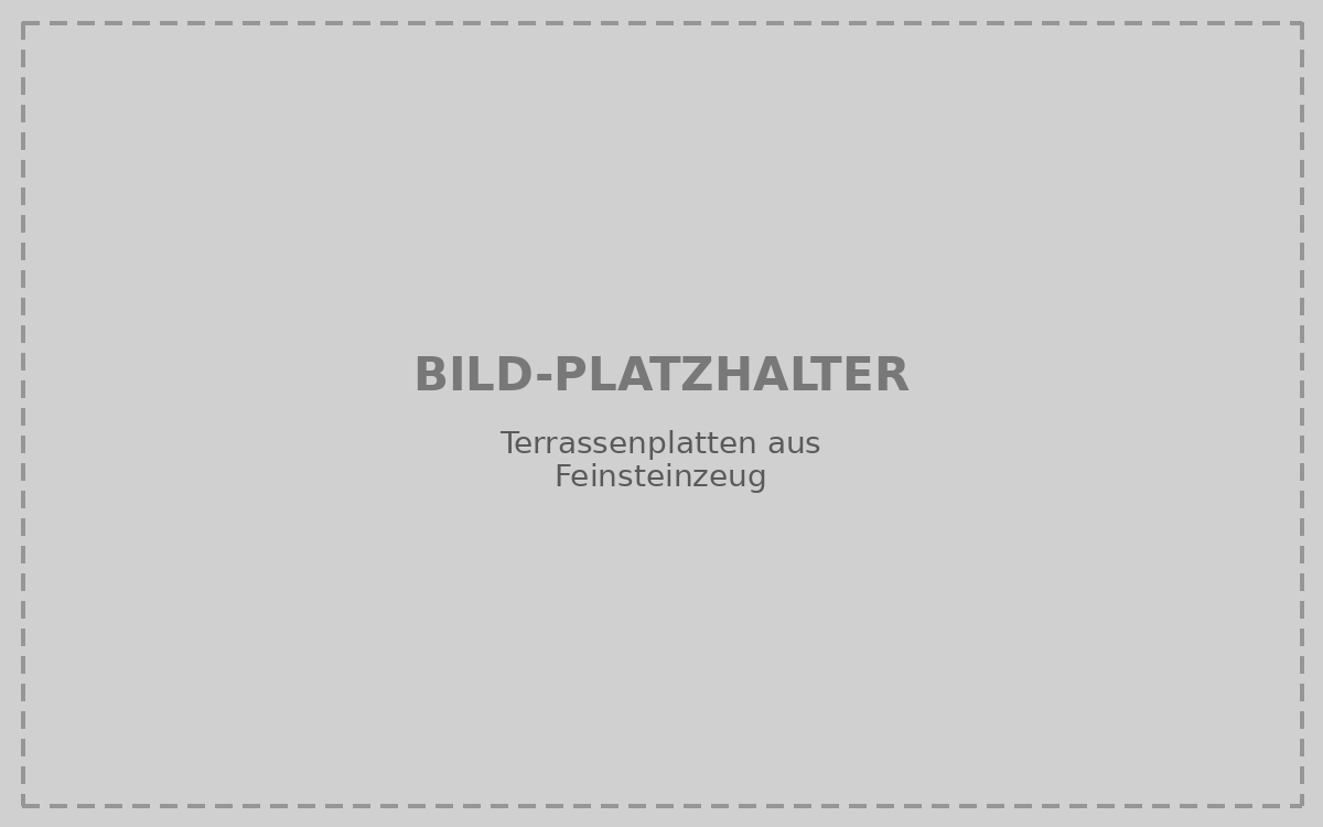 Terrassenplatten aus Feinsteinzeug